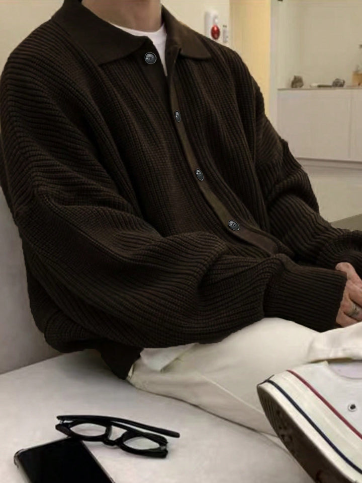 Kardigán SHEIN, barna