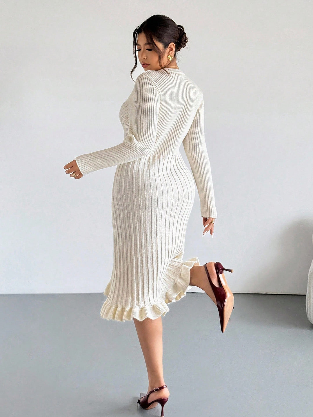 Rochie SHEIN, portocaliu