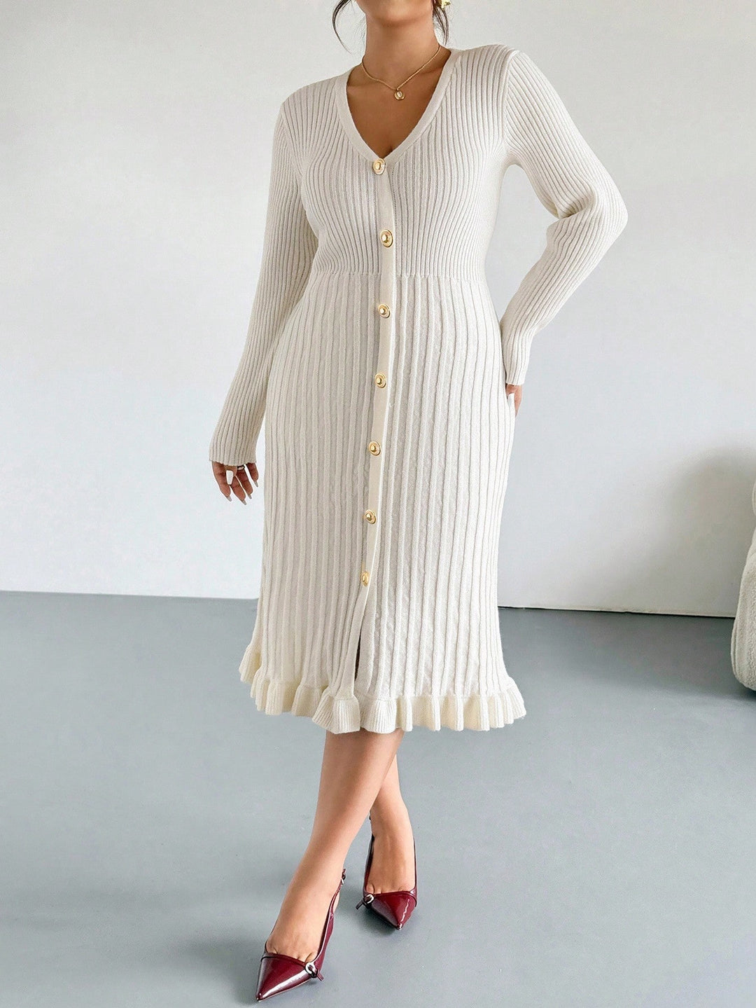 Rochie SHEIN, portocaliu