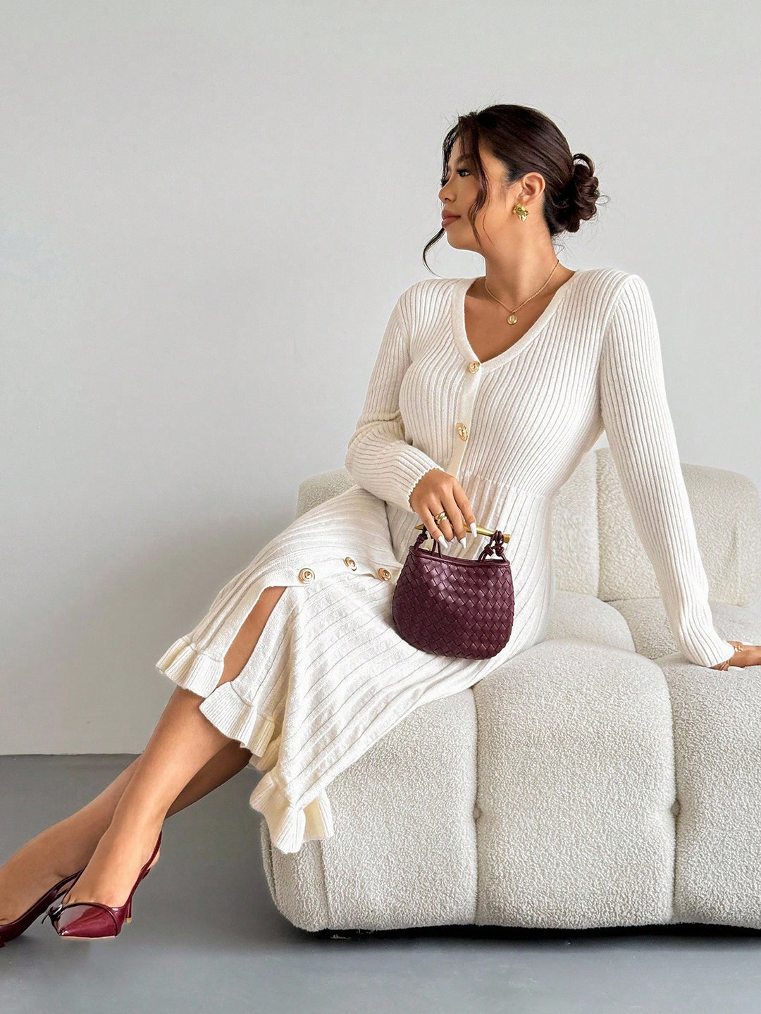 Rochie SHEIN, portocaliu