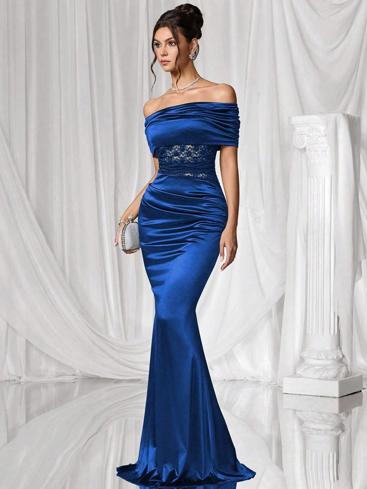 Rochie de ocazie SHEIN, albastru