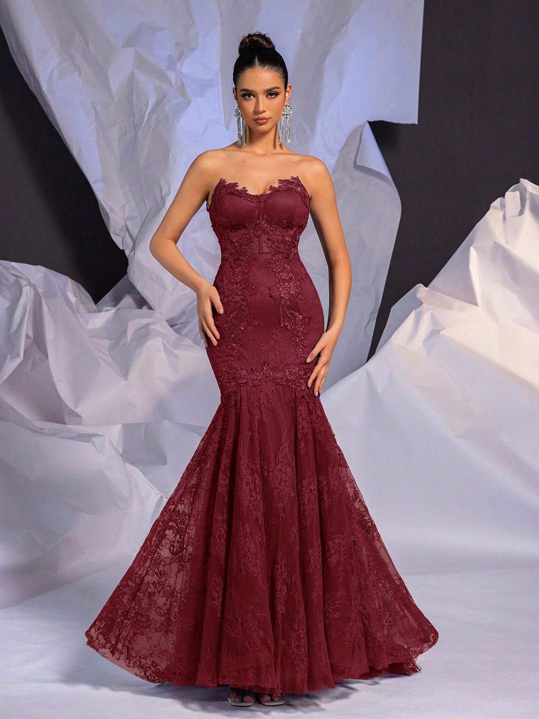 Rochie de ocazie SHEIN, roșu