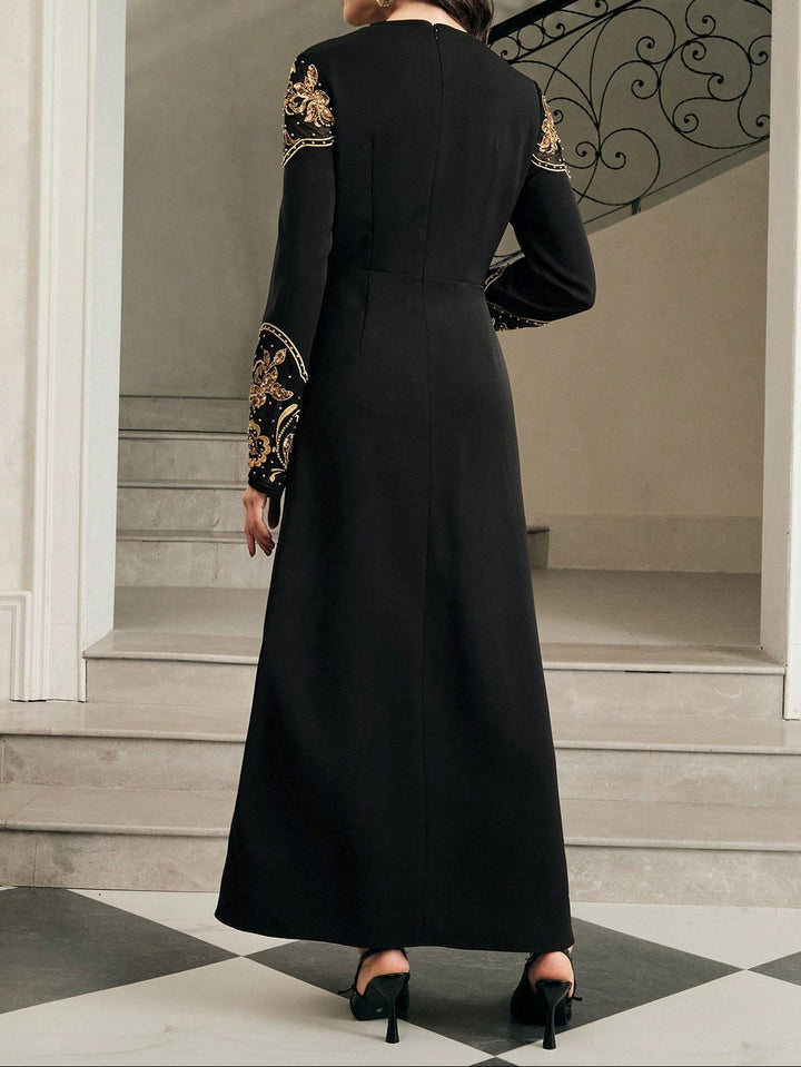 Rochie maxi SHEIN, negru