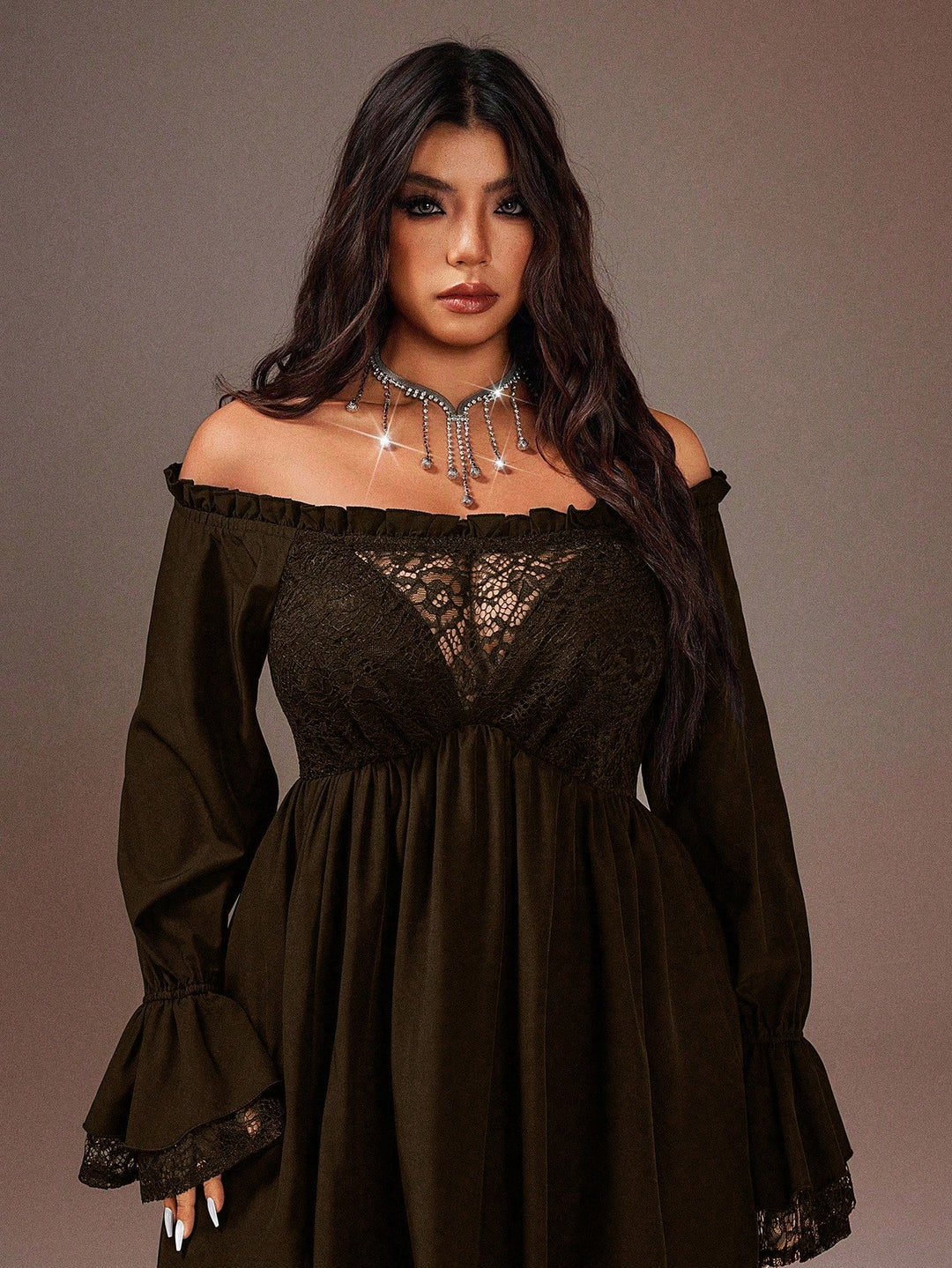 Rochie SHEIN, maro