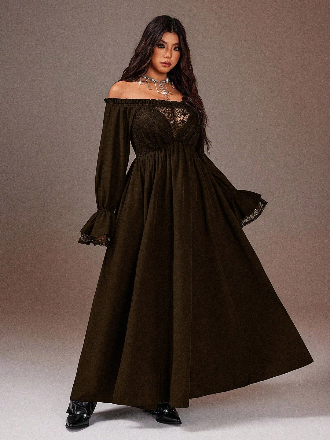 Rochie SHEIN, maro
