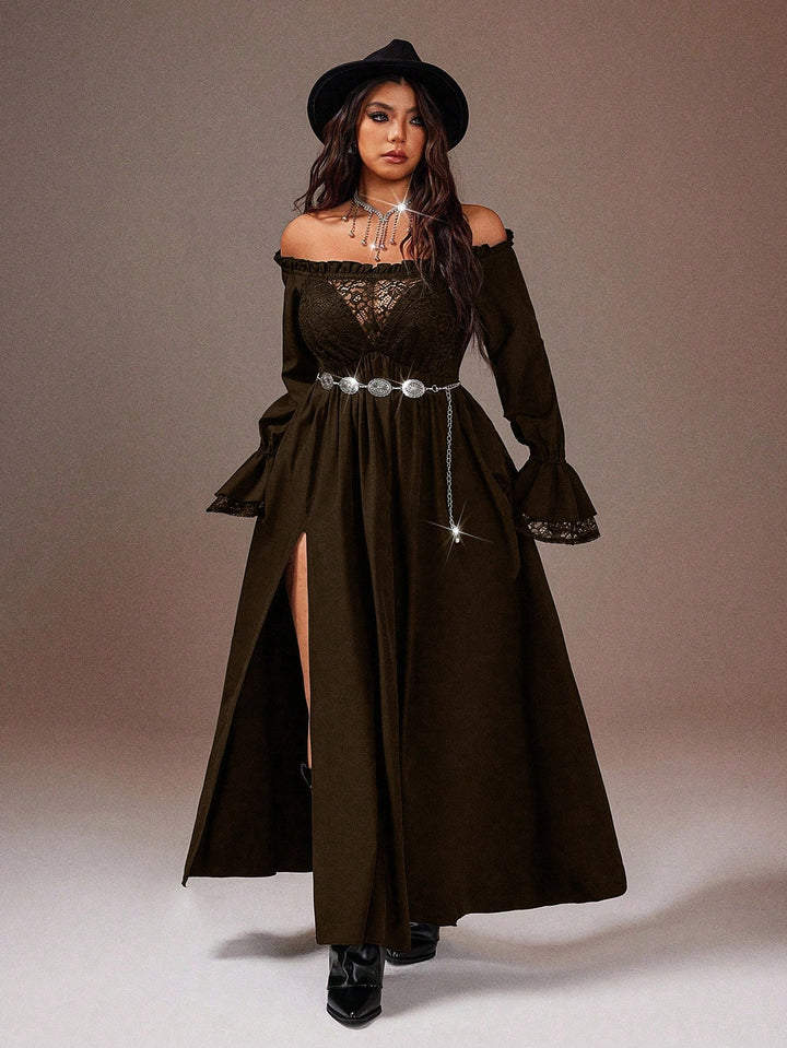Rochie SHEIN, maro