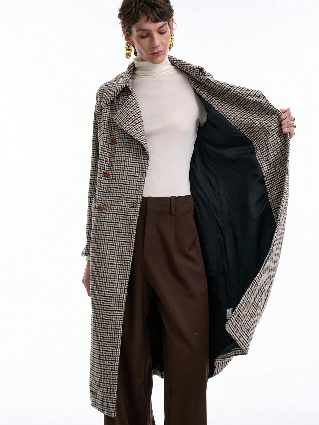 Trench SHEIN, mix culori