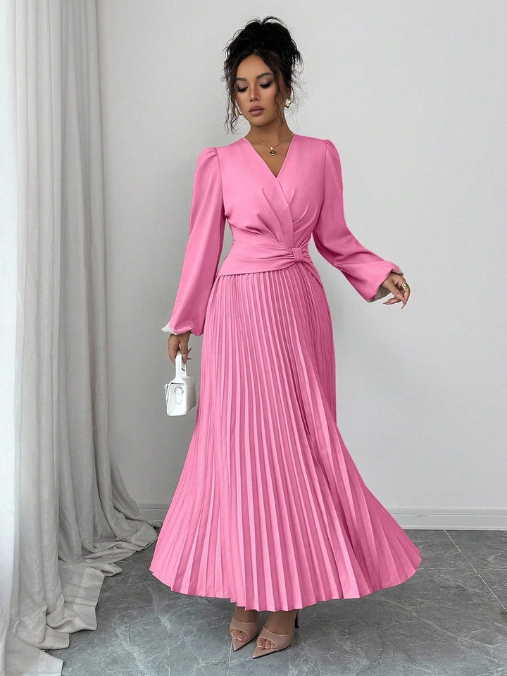 Rochie maxi SHEIN, roz
