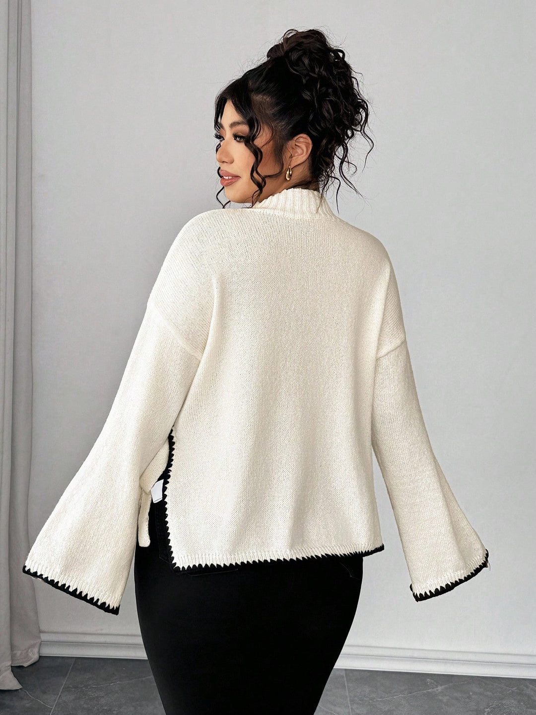 Pulover SHEIN, negru
