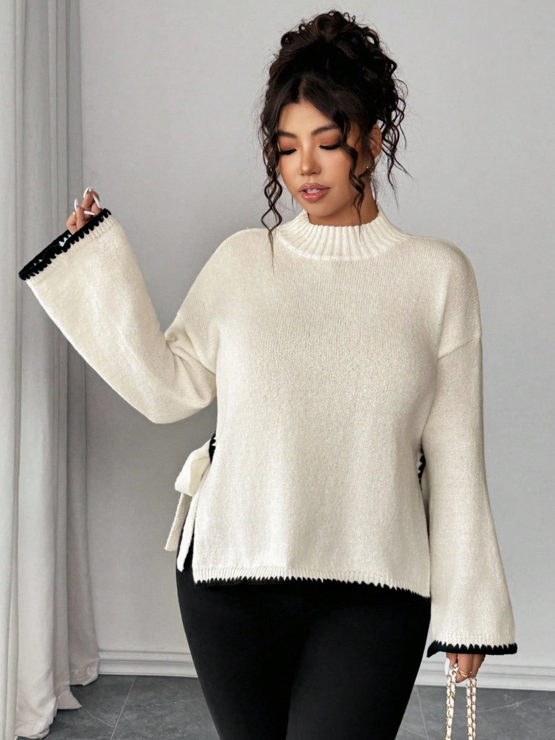 Pulover SHEIN, negru