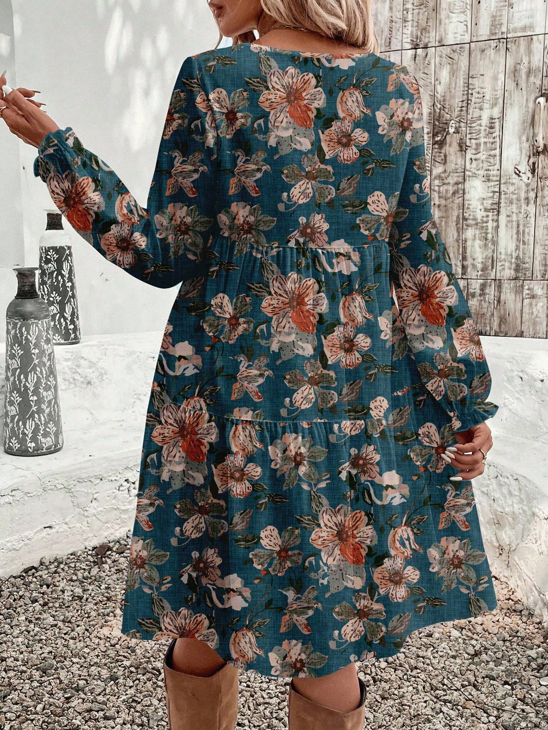 Rochie SHEIN, mix culori
