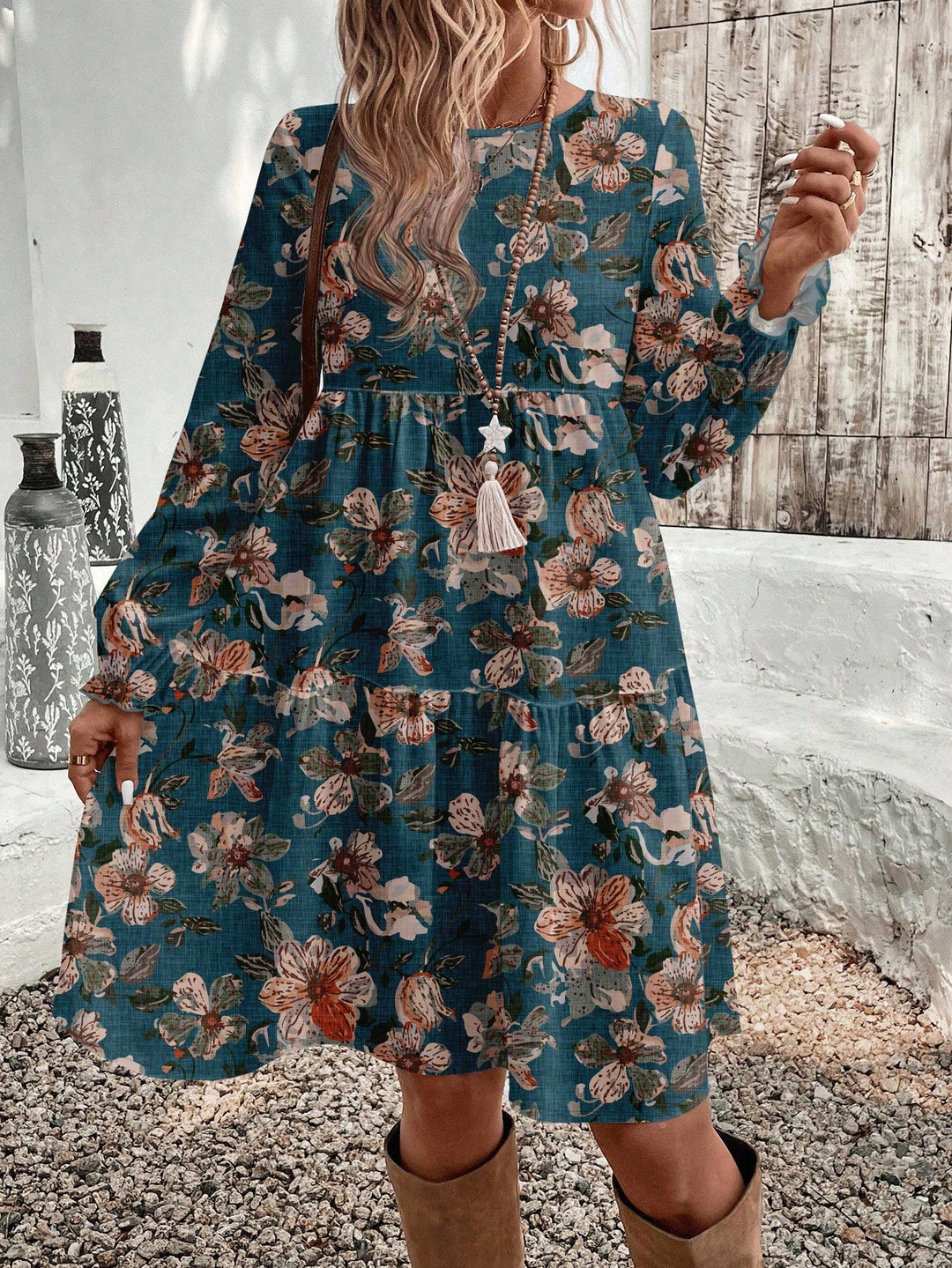 Rochie SHEIN, mix culori