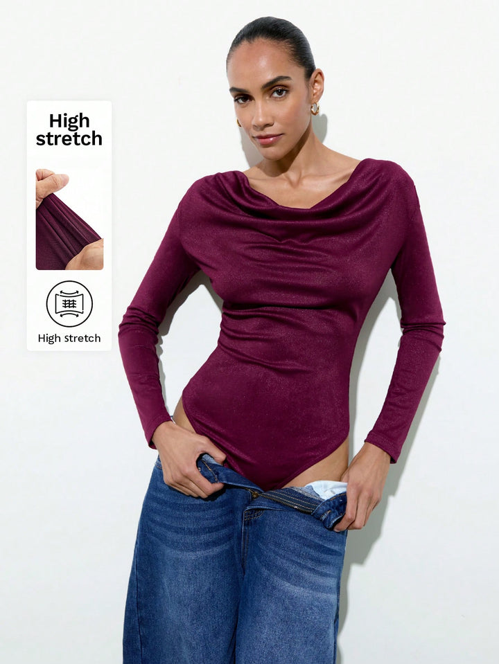 Body SHEIN, vișiniu