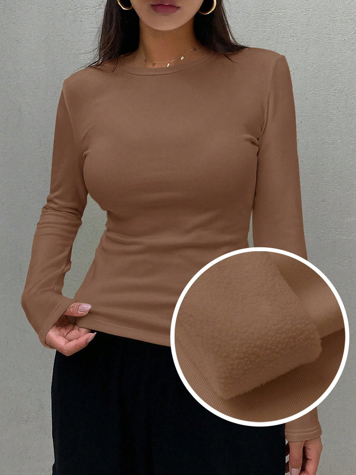 SHEIN barna blúz