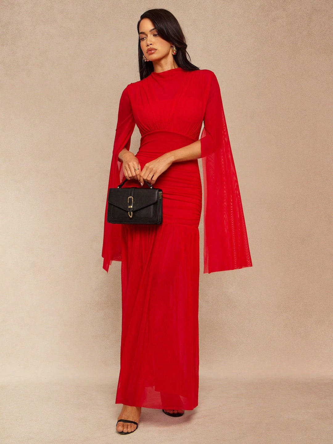 Rochie maxi SHEIN, roșu