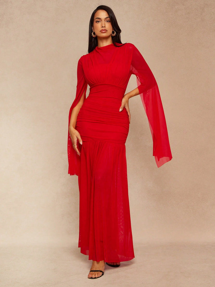 Rochie maxi SHEIN, roșu