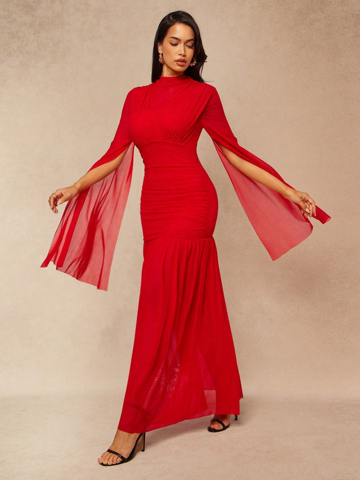 Rochie maxi SHEIN, roșu