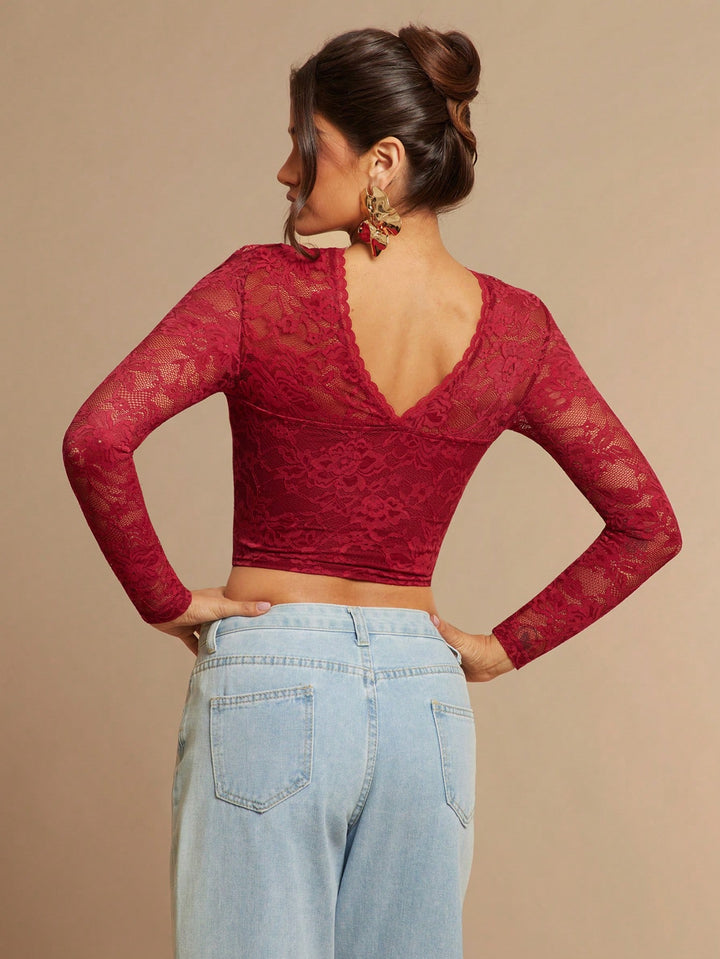 SHEIN blúz, piros