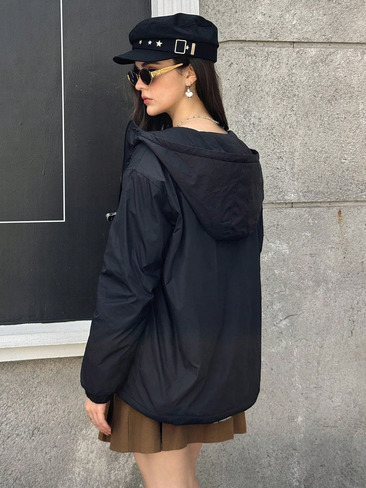 Palton de iarnă SHEIN, negru