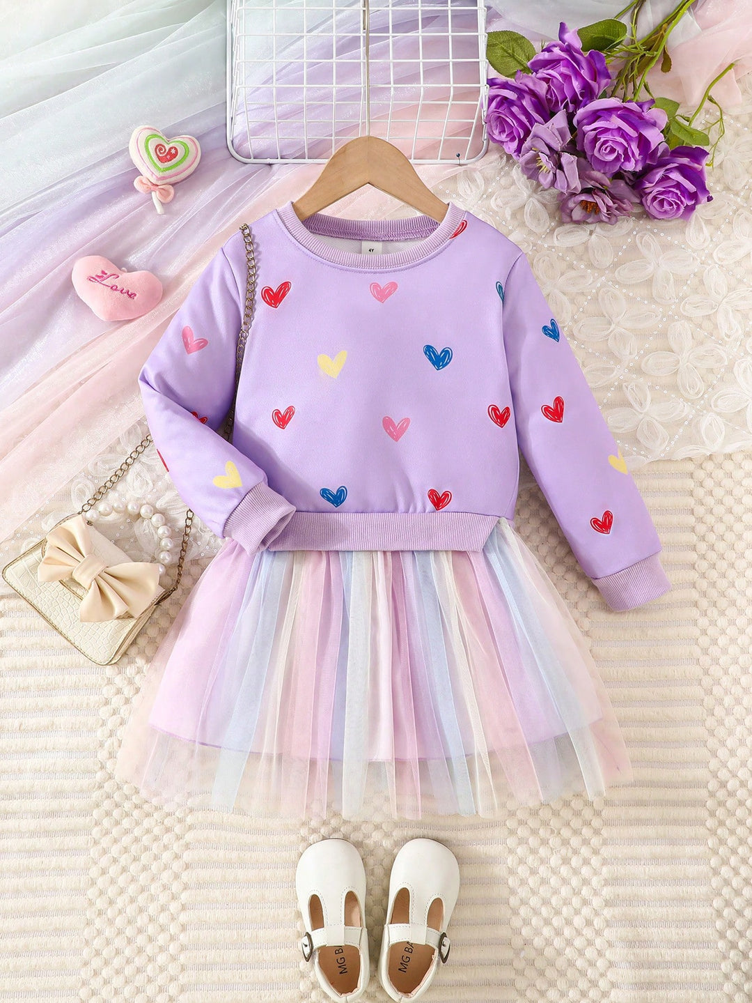 SHEIN ruha, lila