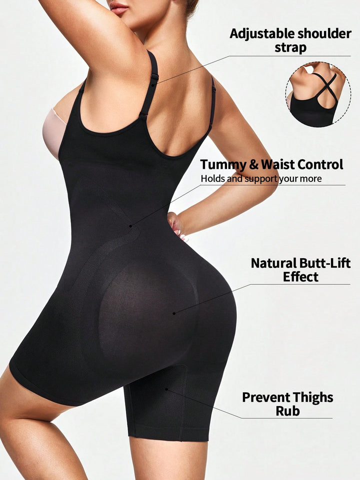 SHEIN fekete alakformáló body