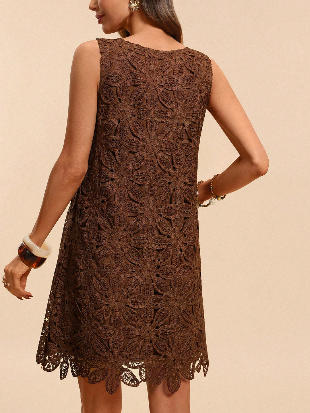 Rochie mini SHEIN, maro