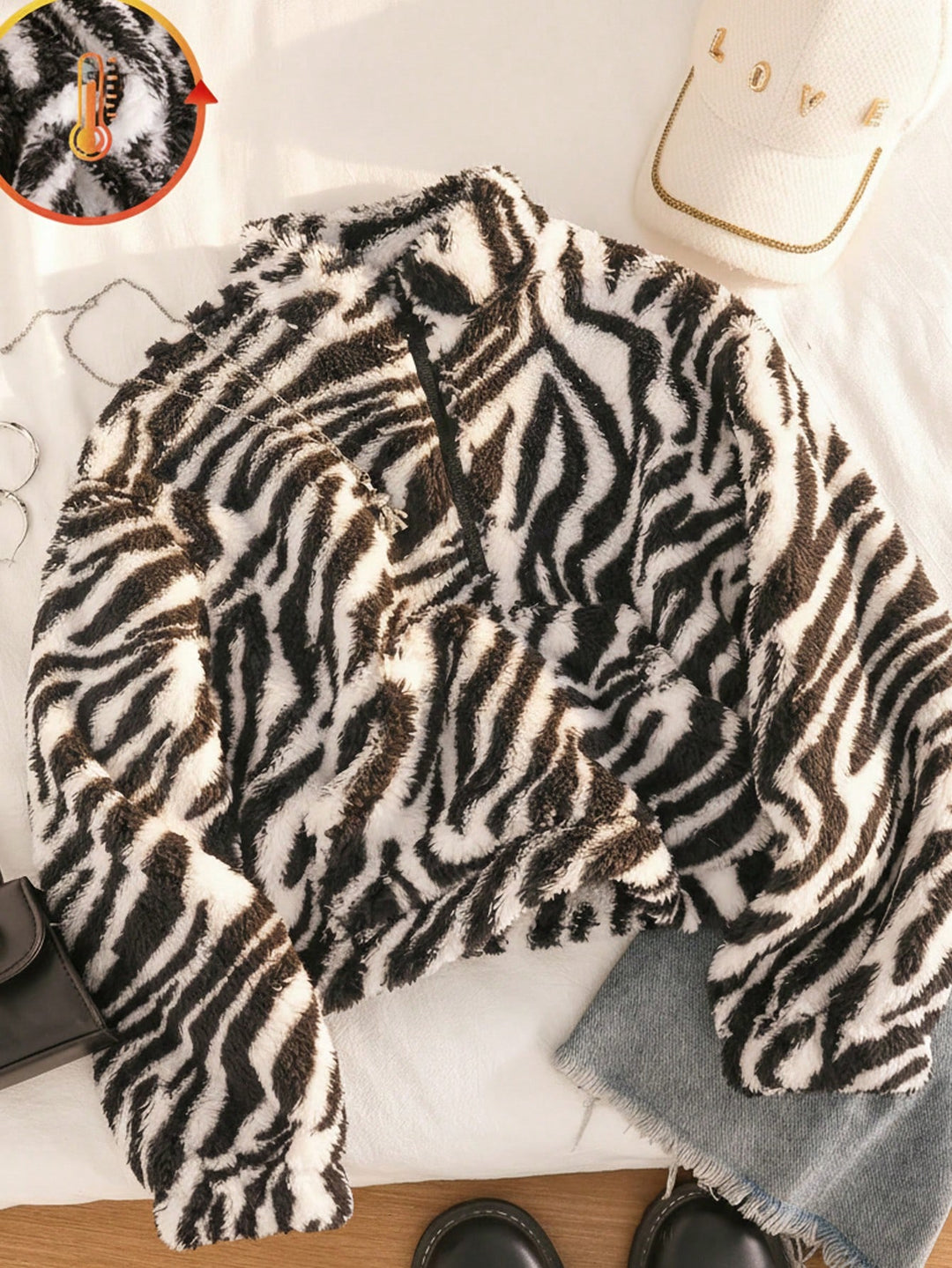 SHEIN fekete pulóver