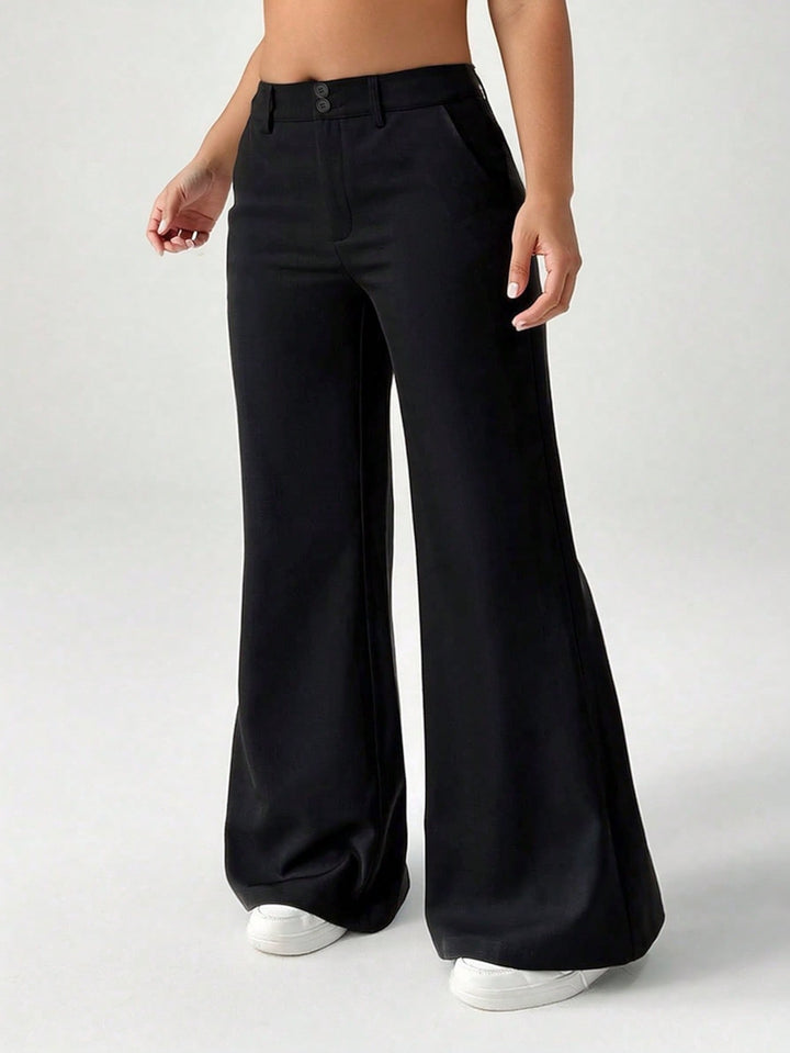 Pantaloni SHEIN, negru
