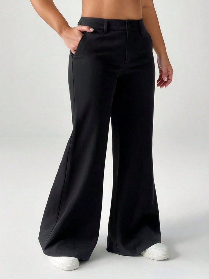 Pantaloni SHEIN, negru