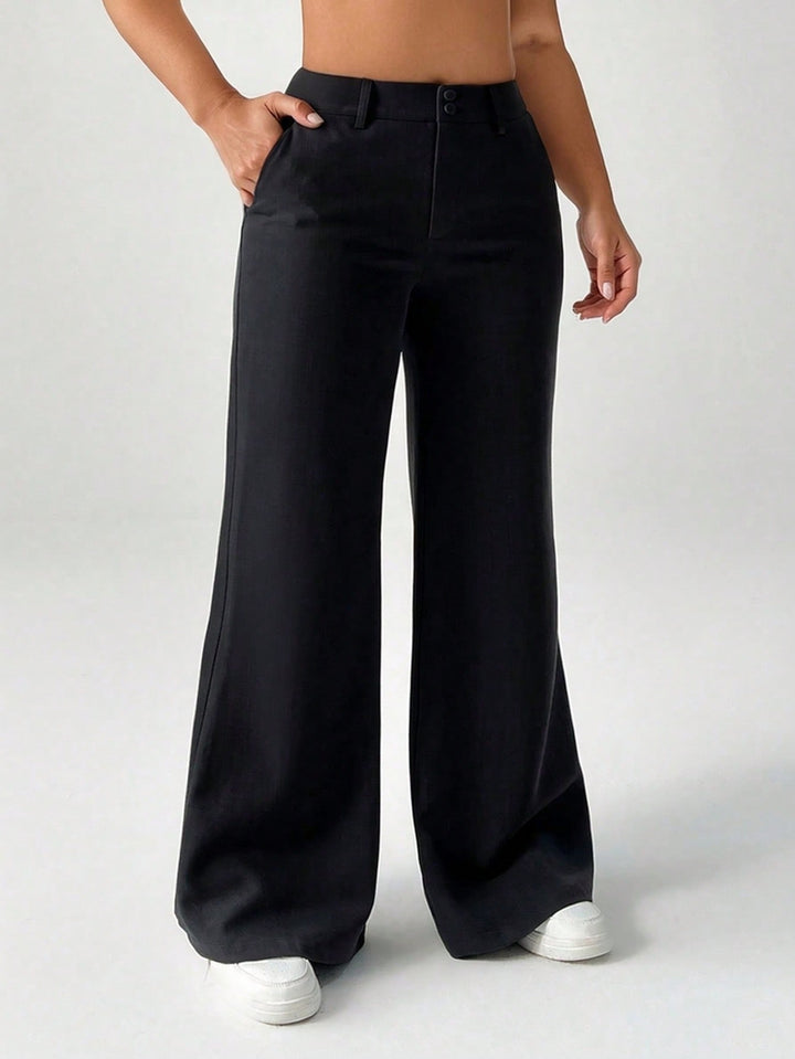 Pantaloni SHEIN, negru