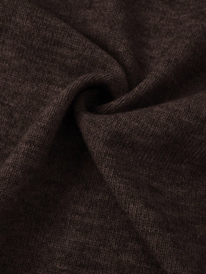 Cardigan SHEIN, maro