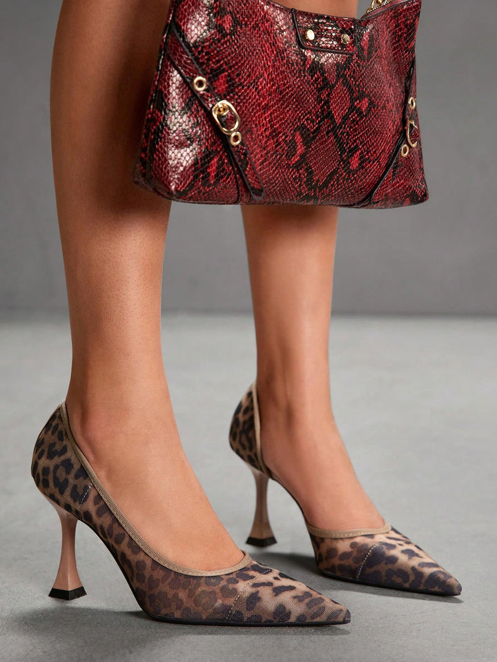 Pantofi cu toc SHEIN, mix culori
