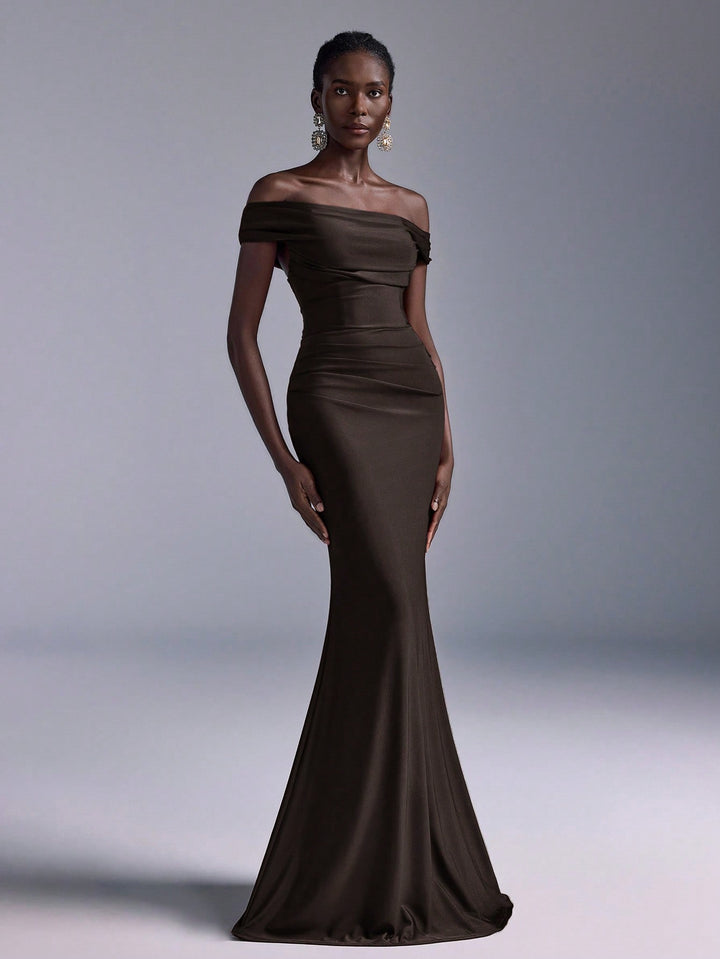 Rochie SHEIN, maro