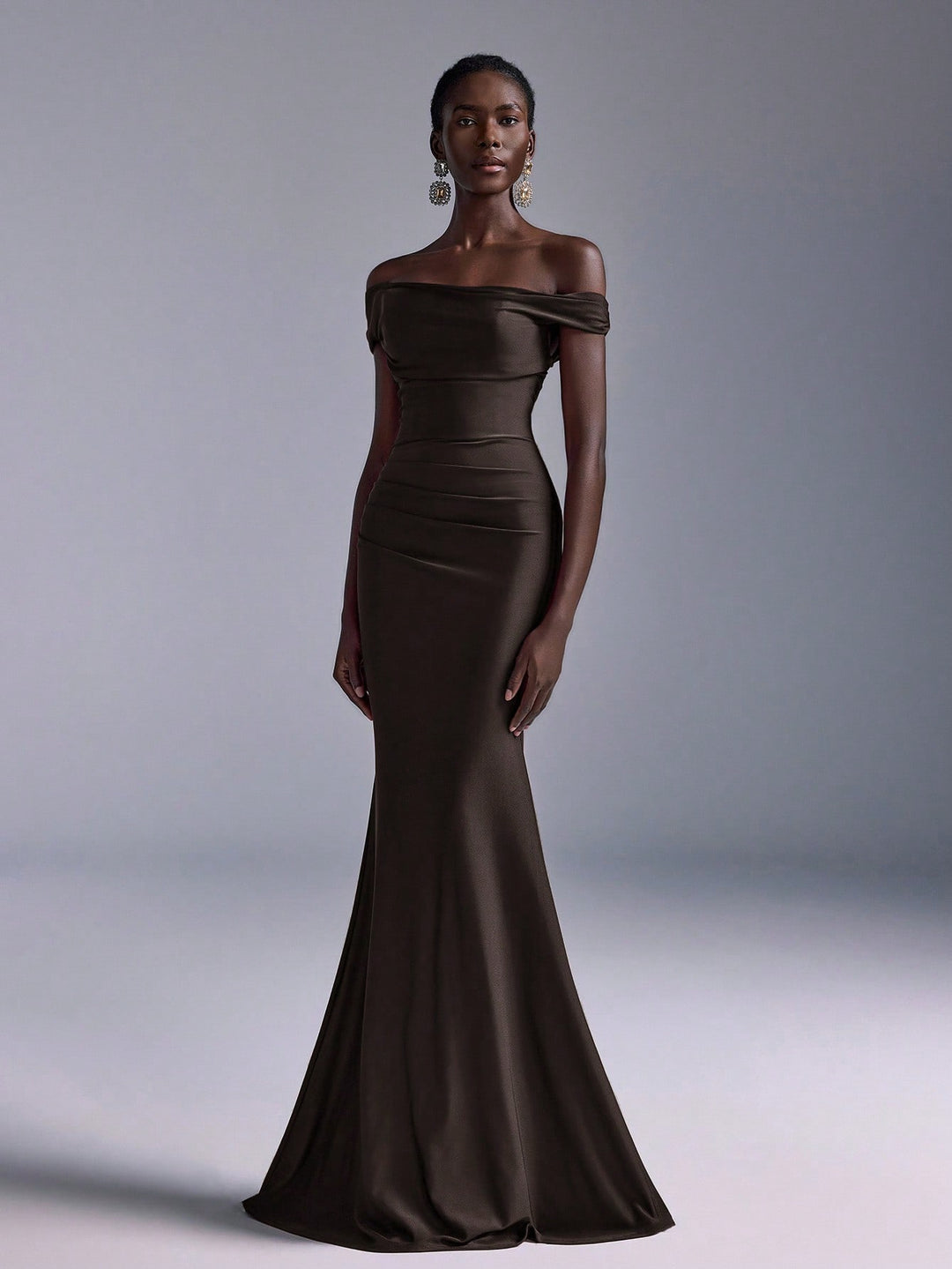 Rochie SHEIN, maro