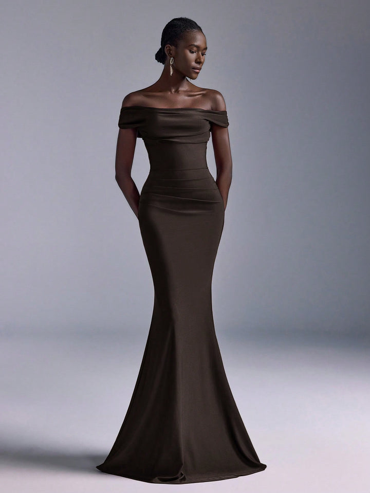 Rochie SHEIN, maro