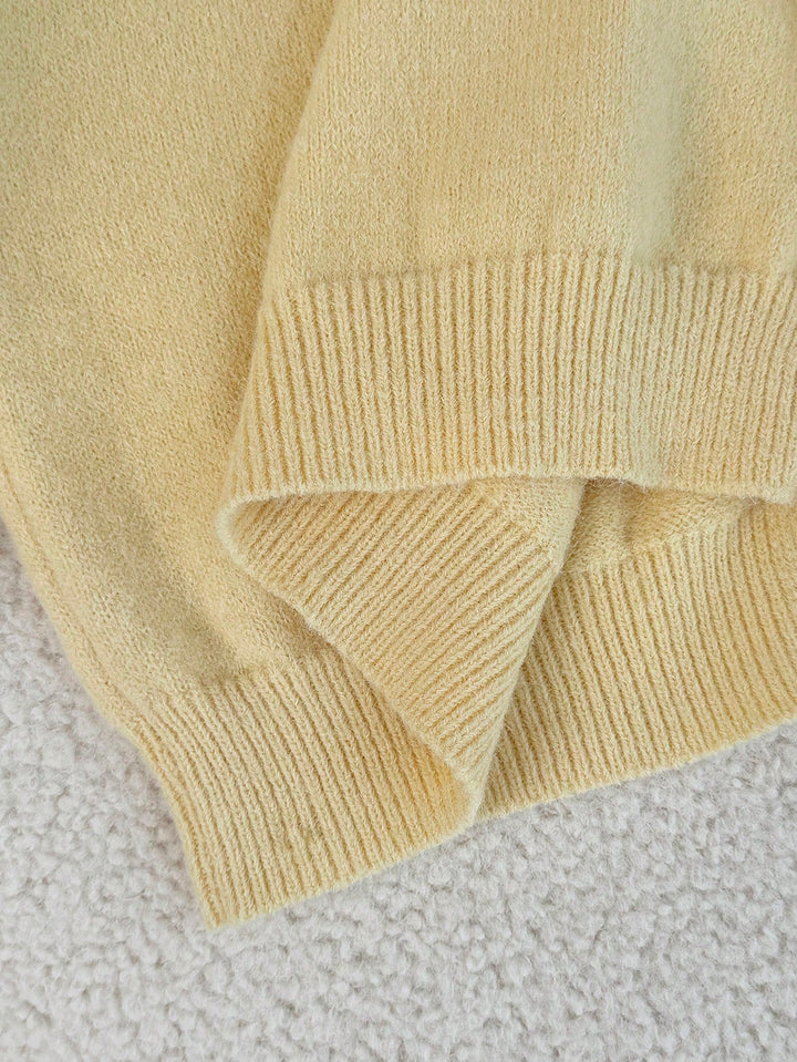 Kardigán SHEIN, sárga