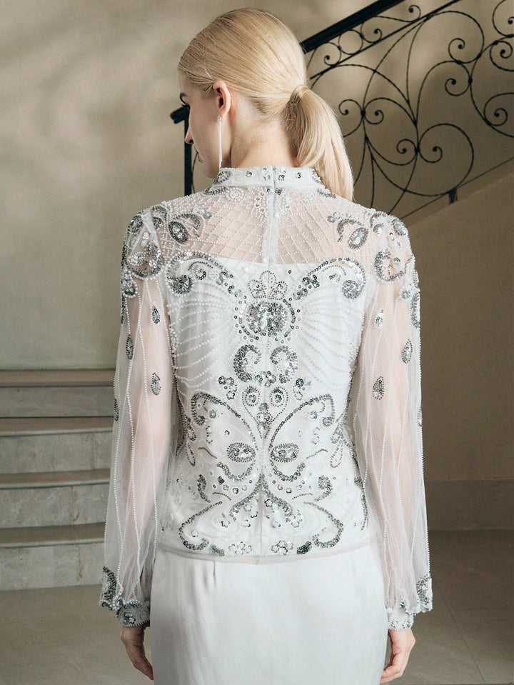 Top SHEIN, alb