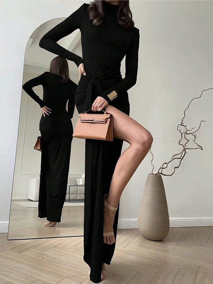 Rochie maxi SHEIN, negru