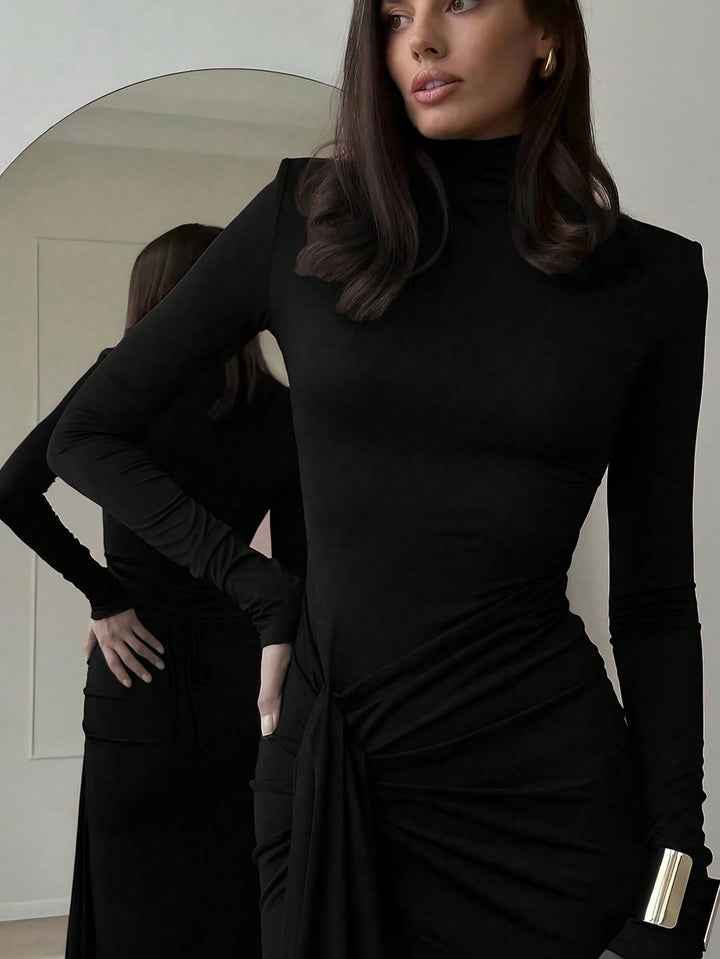 Rochie maxi SHEIN, negru