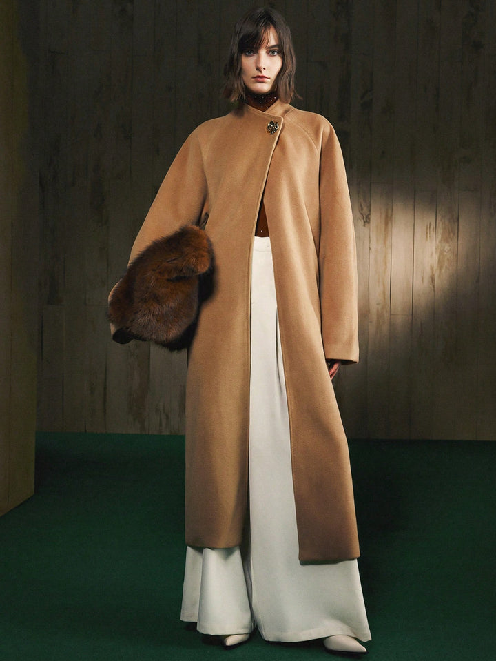 SHEIN kabát, khaki