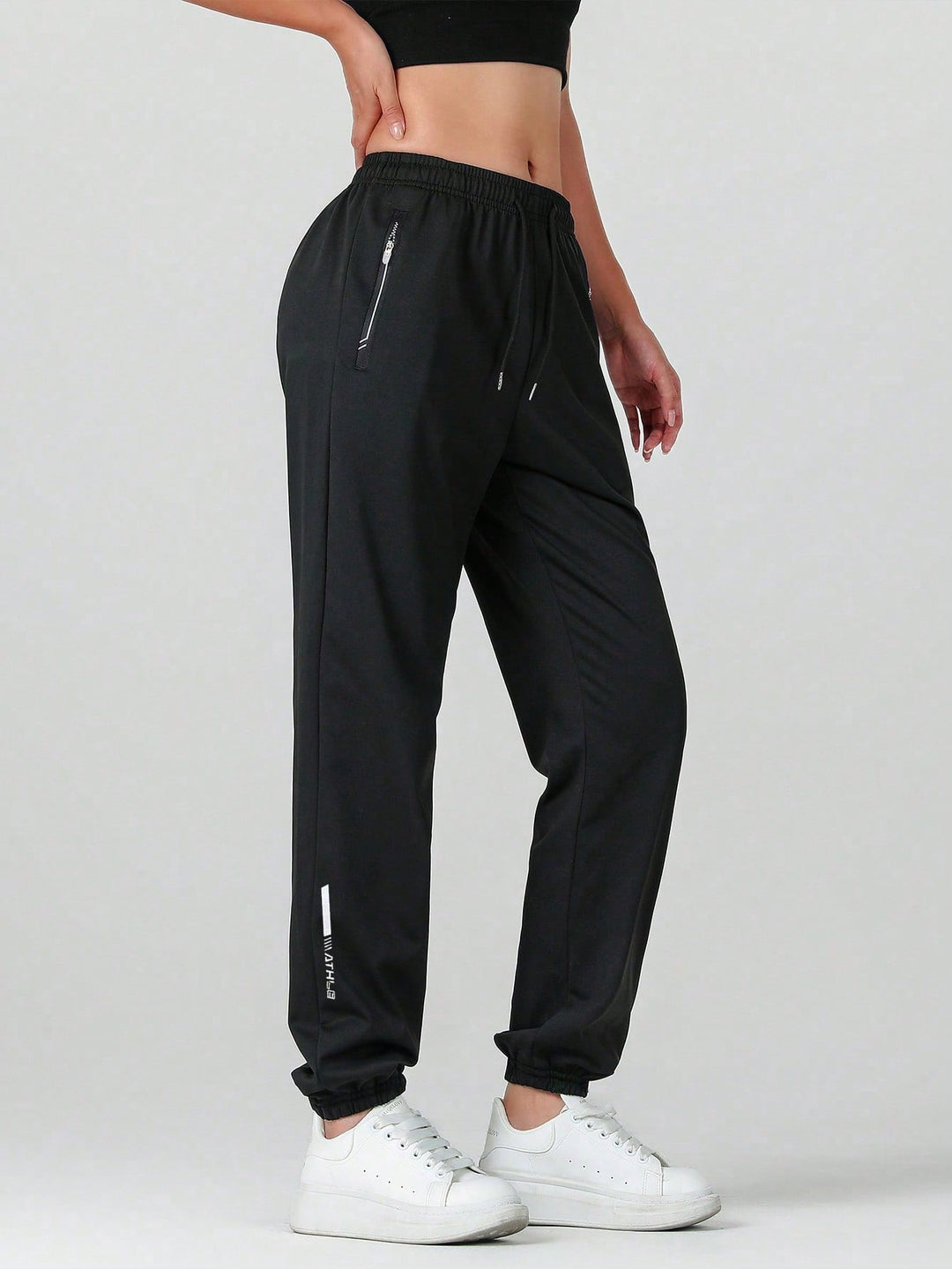 Pantaloni SHEIN, negru