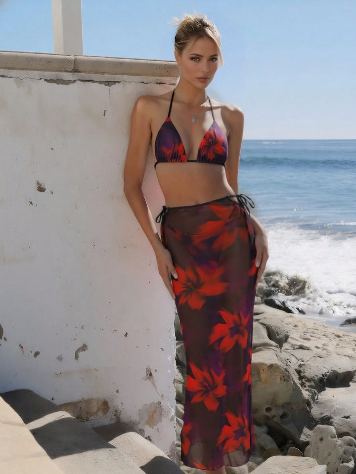 Set bikini SHEIN, mix culori