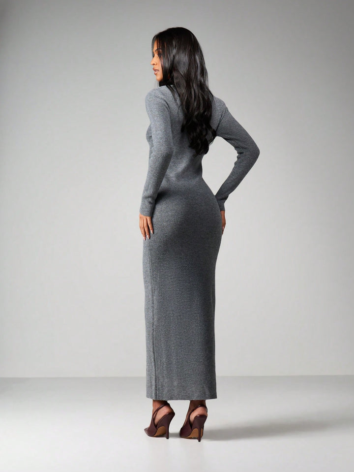 SHEIN szürke maxiruha
