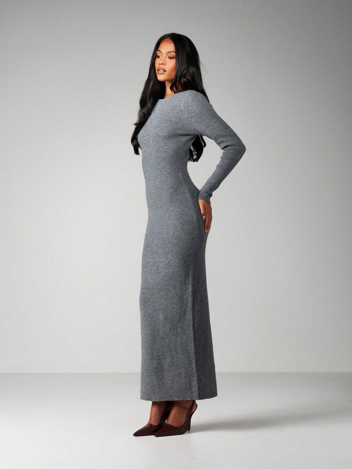 SHEIN szürke maxiruha