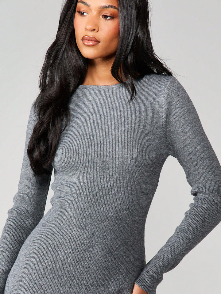 SHEIN szürke maxiruha