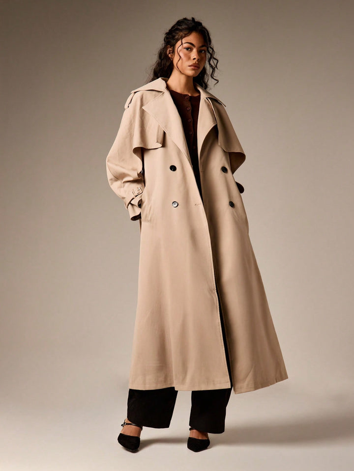 Trench SHEIN, kaki