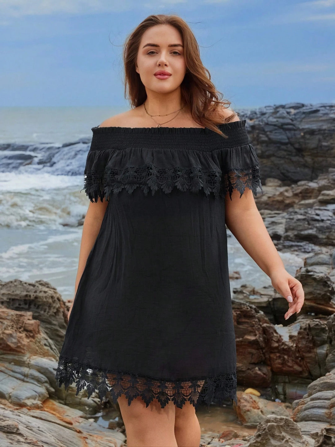 Rochie mini SHEIN, negru