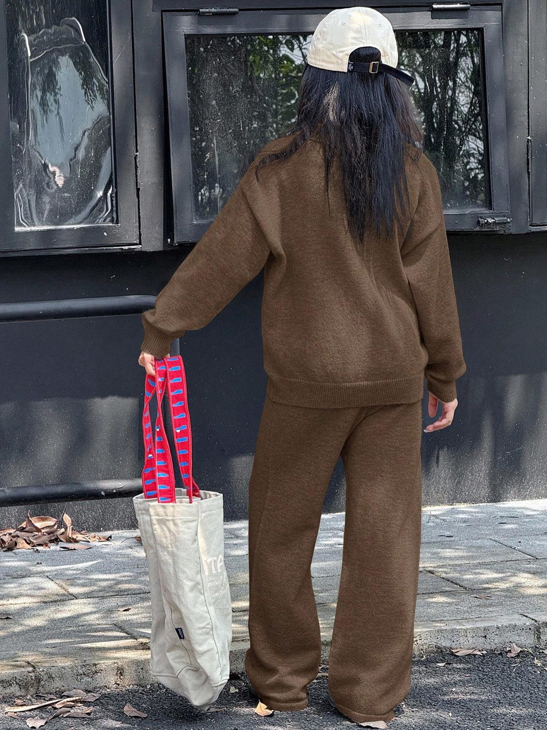 SHEIN szett, barna
