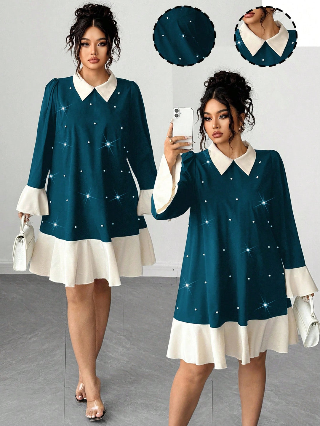 Rochie SHEIN, turcoaz