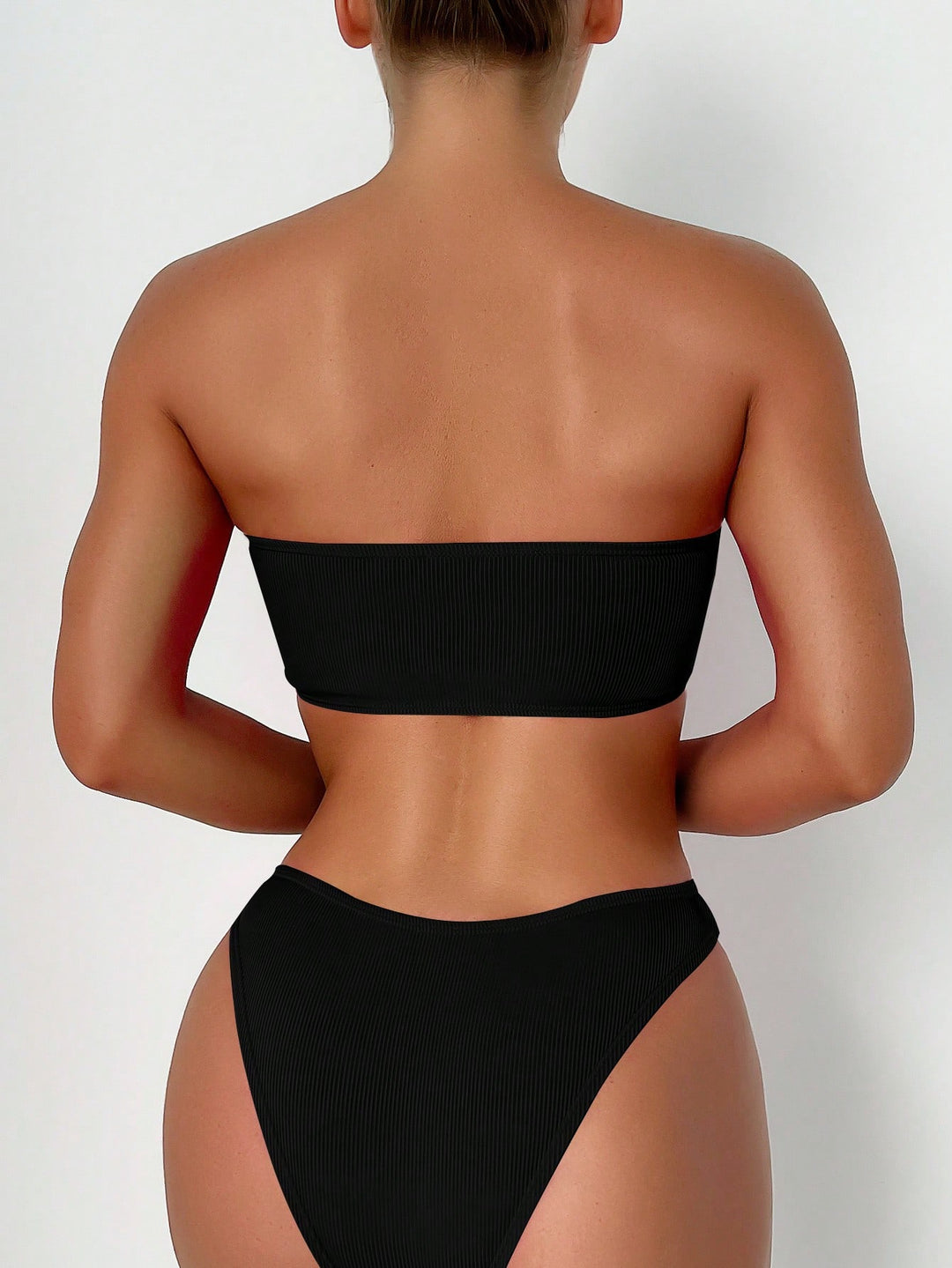 Set bikini SHEIN, negru